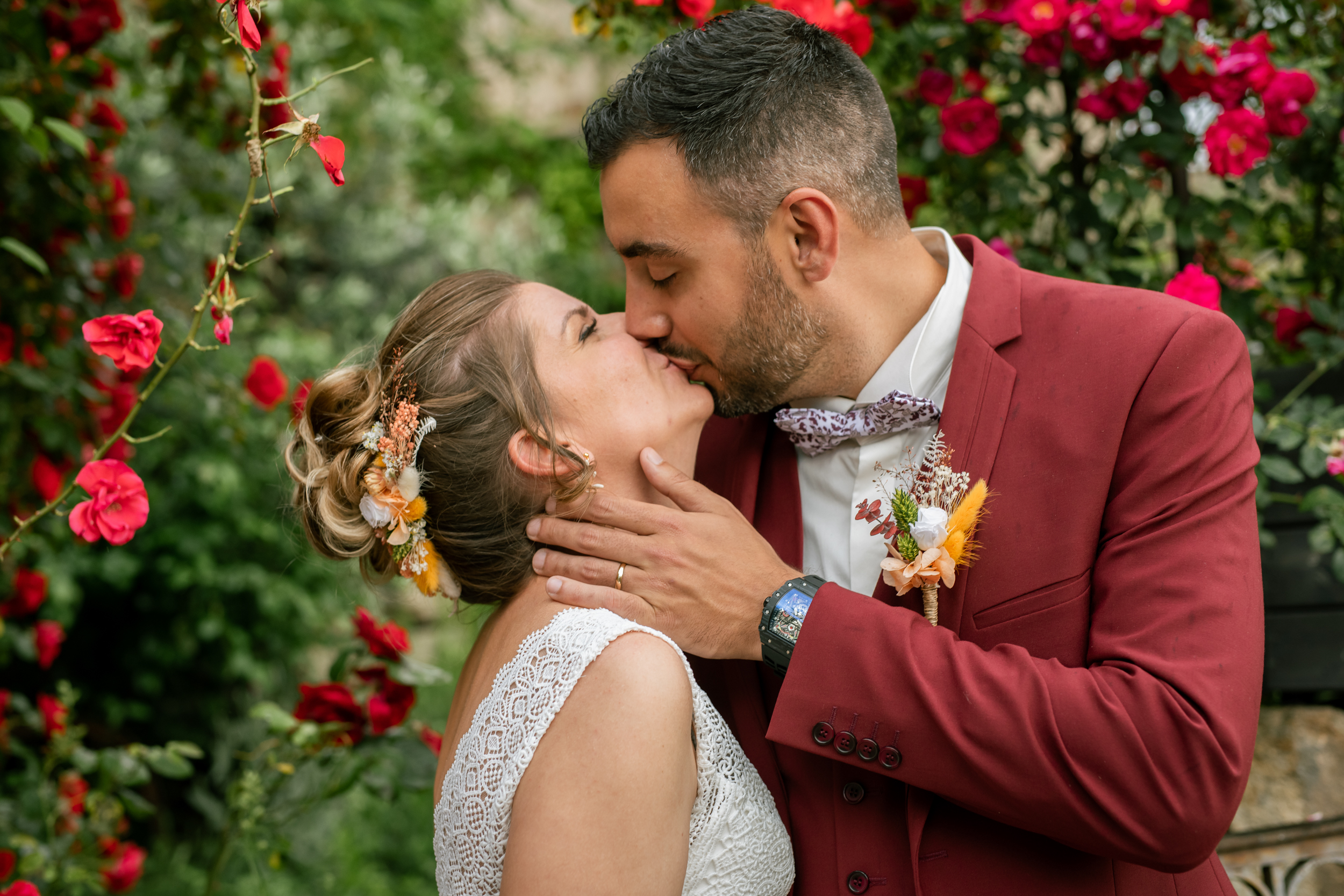 photographe mariage domaine de sola clermont ferrand auvergne mariés